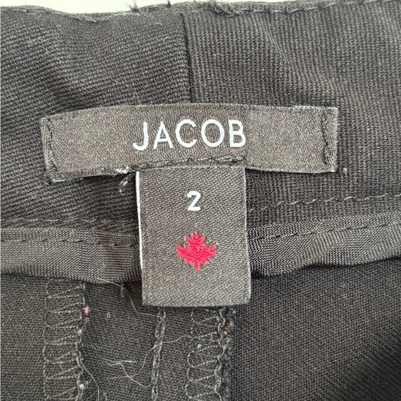 JACOB 14” WAIST Women's Office Pants, Black, Size 2. - Picture 4 of 9